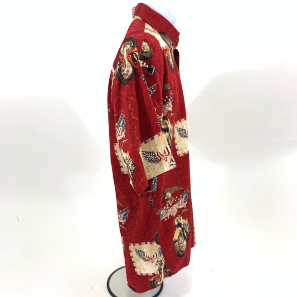 Motorcycle Button Shirt - Picture 6 of 7